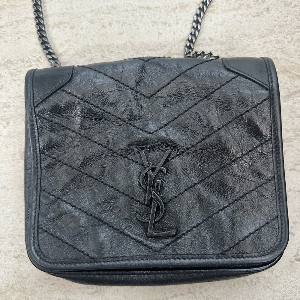 Saint Laurent Black Crossbody Bag